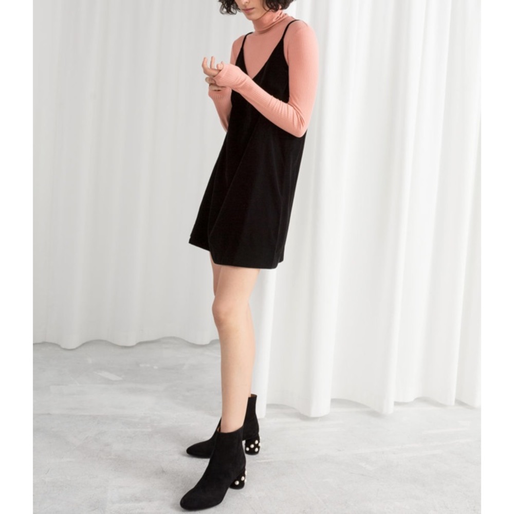 Velvet Mini slip Dress- New with Tag
